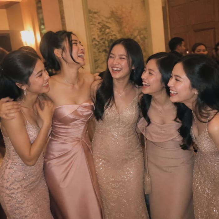 Sofia's friends laughing together